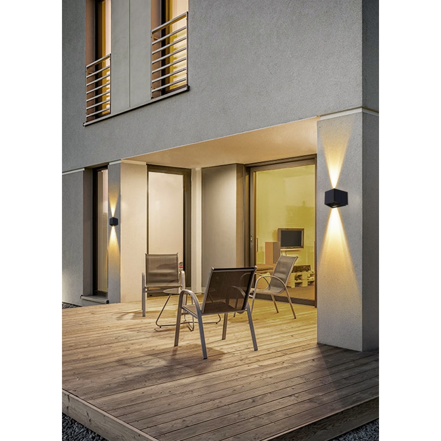 LED Päikesepaneeliga seinavalgusti koos anduriga LED/2W/5V IP54