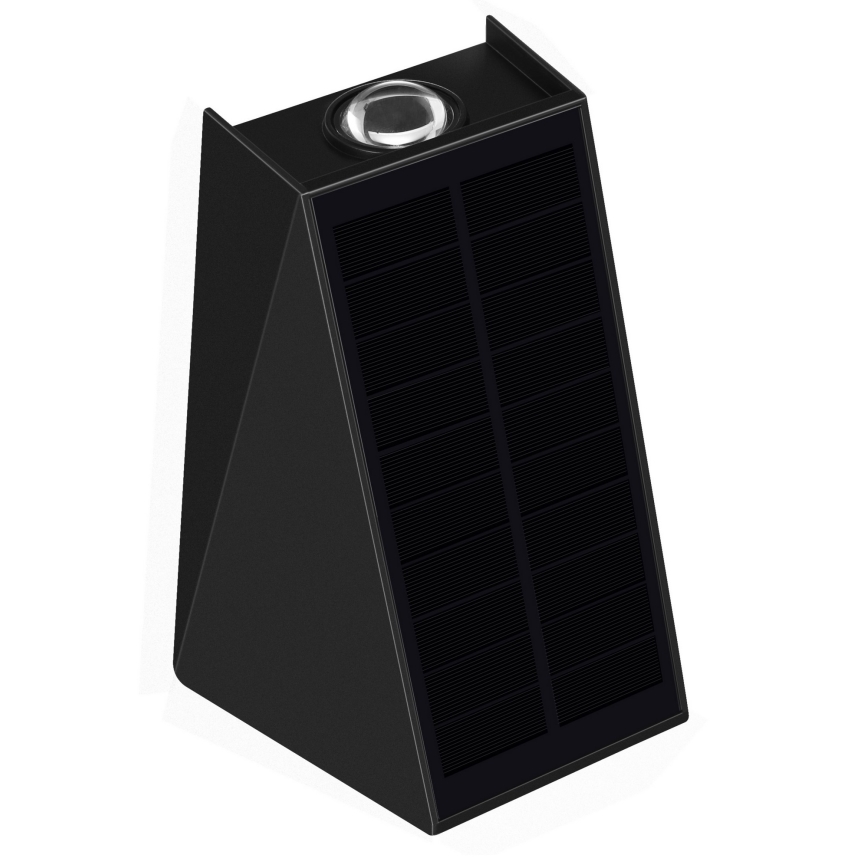 LED Päikesepaneeliga seinavalgusti koos anduriga LED/2W/5V IP54