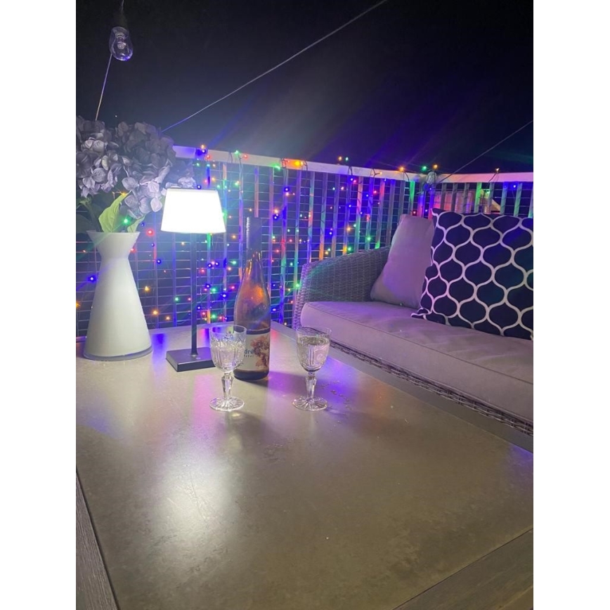 LED Hämardatav väli päikesepaneeliga lamp anduriga LED/4W/5V IP44