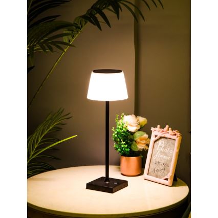 LED Hämardatav väli päikesepaneeliga lamp anduriga LED/4W/5V IP44