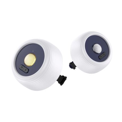 LED RGB Kaasaskantav päikesepaneeliga laetav lamp koos LED valgusketiga LED/10W/5V 3600 mAh IP65