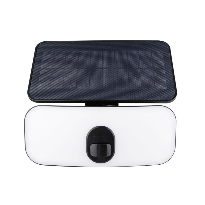 LED Päikesepaneeliga seinavalgusti koos anduriga LED/13W/3,7V 4000K IP65