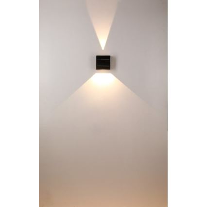 LED Päikesepaneeliga seinavalgusti LED/2W/3,7V 4000K IP44