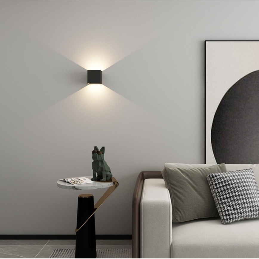 Immax 08510L - LED välisseinavalgusti DICE LED/6W/230V 3000K IP65