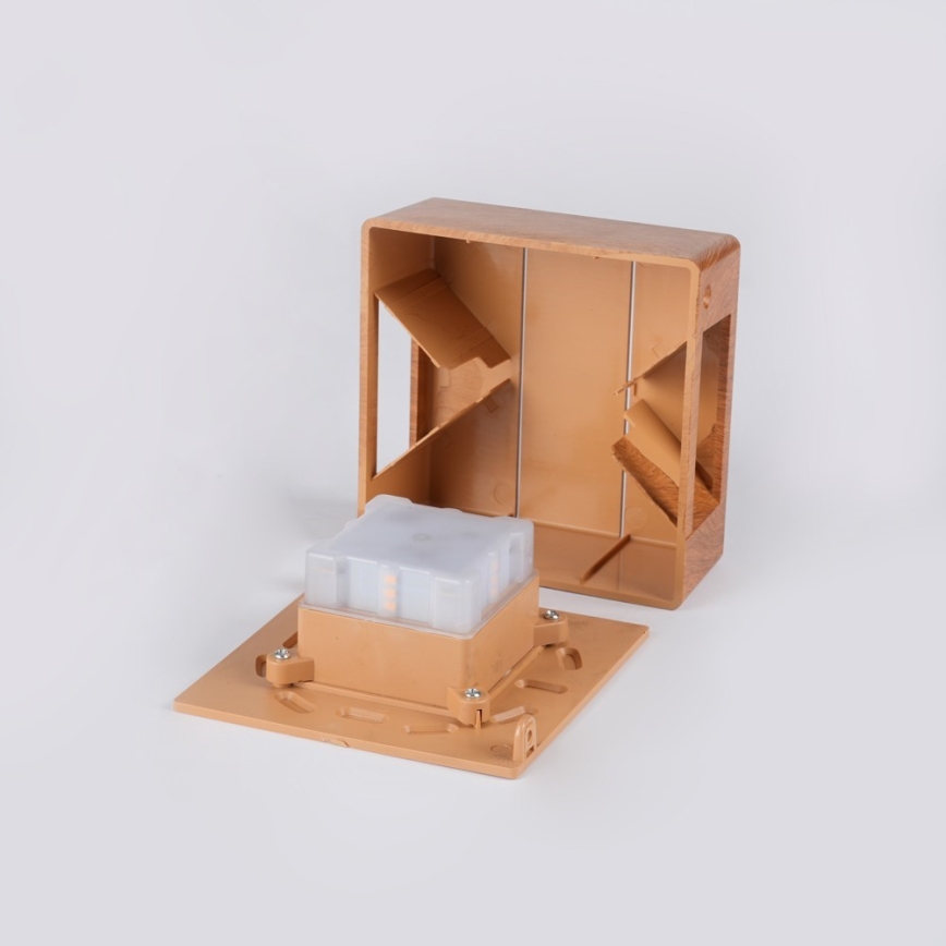 LED välisseinavalgusti LUXLINE 6W/230V 3000K IP54, pähkel