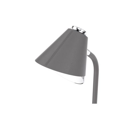 LED Hämardatav laualamp juhtmevaba laadimisega FINCH LED/9W/12/230V hall/läikiv kroom