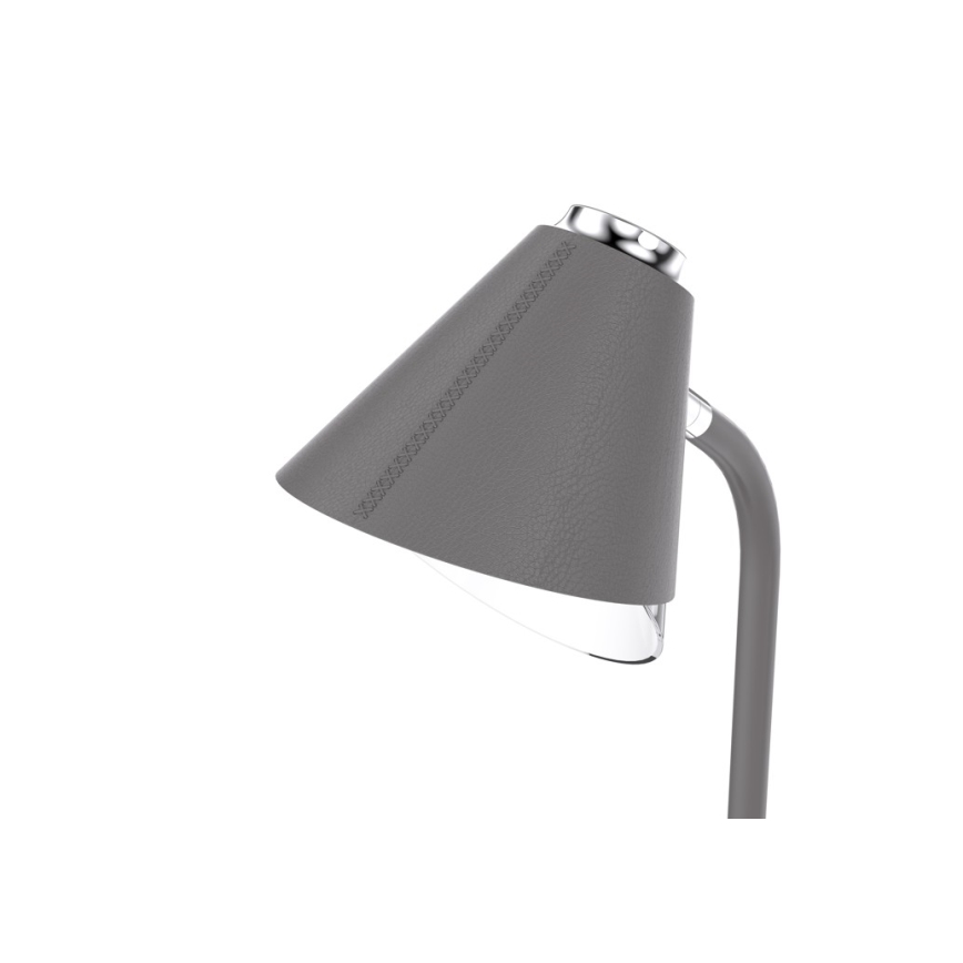 LED Hämardatav laualamp juhtmevaba laadimisega FINCH LED/9W/12/230V hall/läikiv kroom
