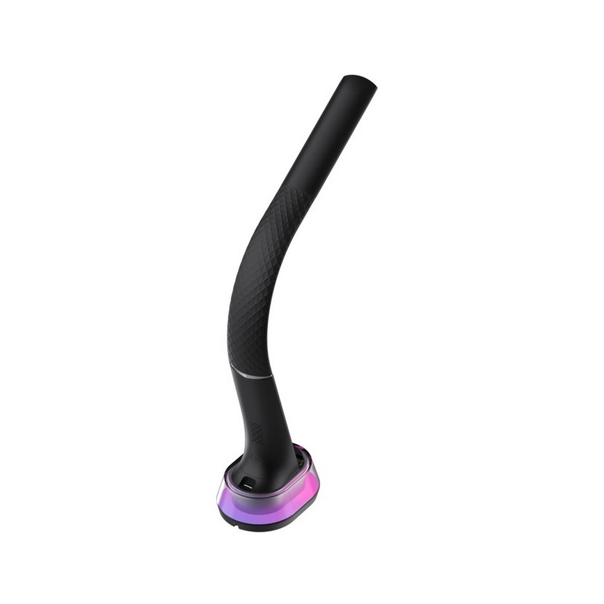 LED RGB Hämardatav laualamp juhtmevaba laadimisega CORELLA LED/7W/12/230V must