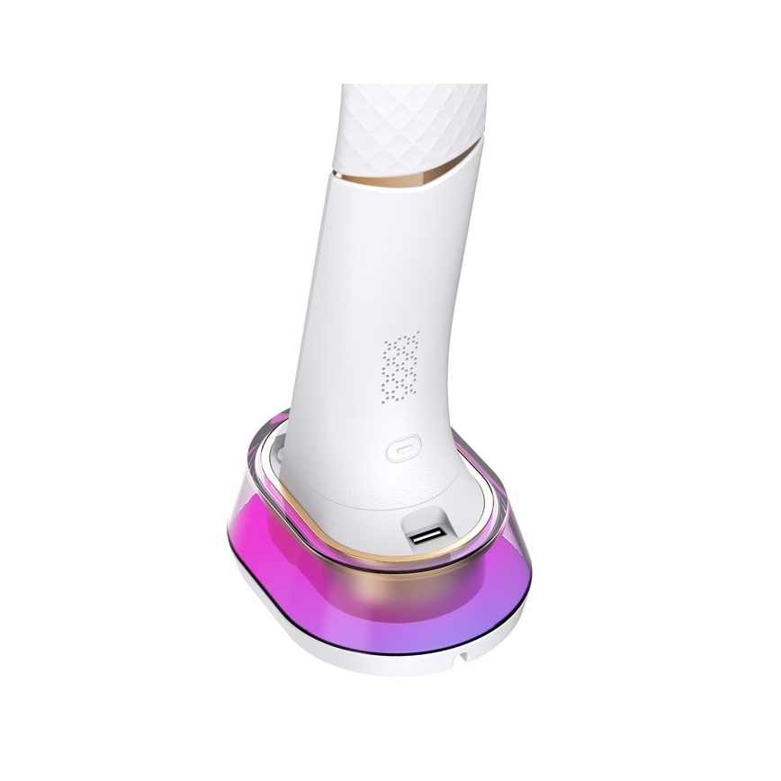 LED RGB Hämardatav laualamp juhtmevaba laadimisega CORELLA LED/7W/12/230V valge