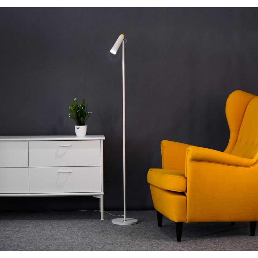 LED Hämardatav põrandalamp TIT LED/6W/230V valge