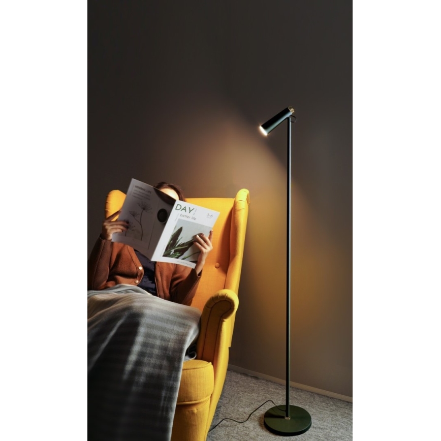LED Hämardatav põrandalamp TIT LED/6W/230V must