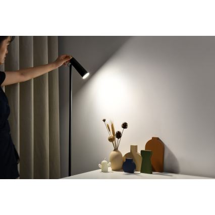 LED Hämardatav põrandalamp TIT LED/6W/230V must
