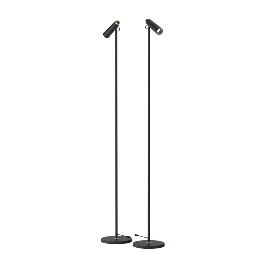 LED Hämardatav põrandalamp TIT LED/6W/230V must