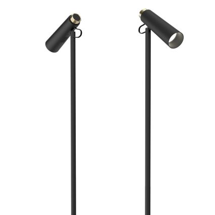 LED Hämardatav põrandalamp TIT LED/6W/230V must