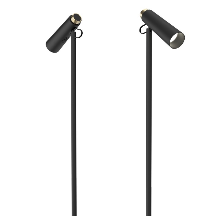 LED Hämardatav põrandalamp TIT LED/6W/230V must