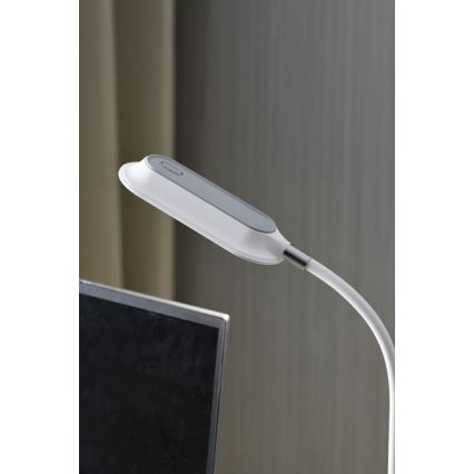 LED+CCT hämardatav laualamp klambriga CLIP LED/7,5W/230V 3000/4200/5000K valge