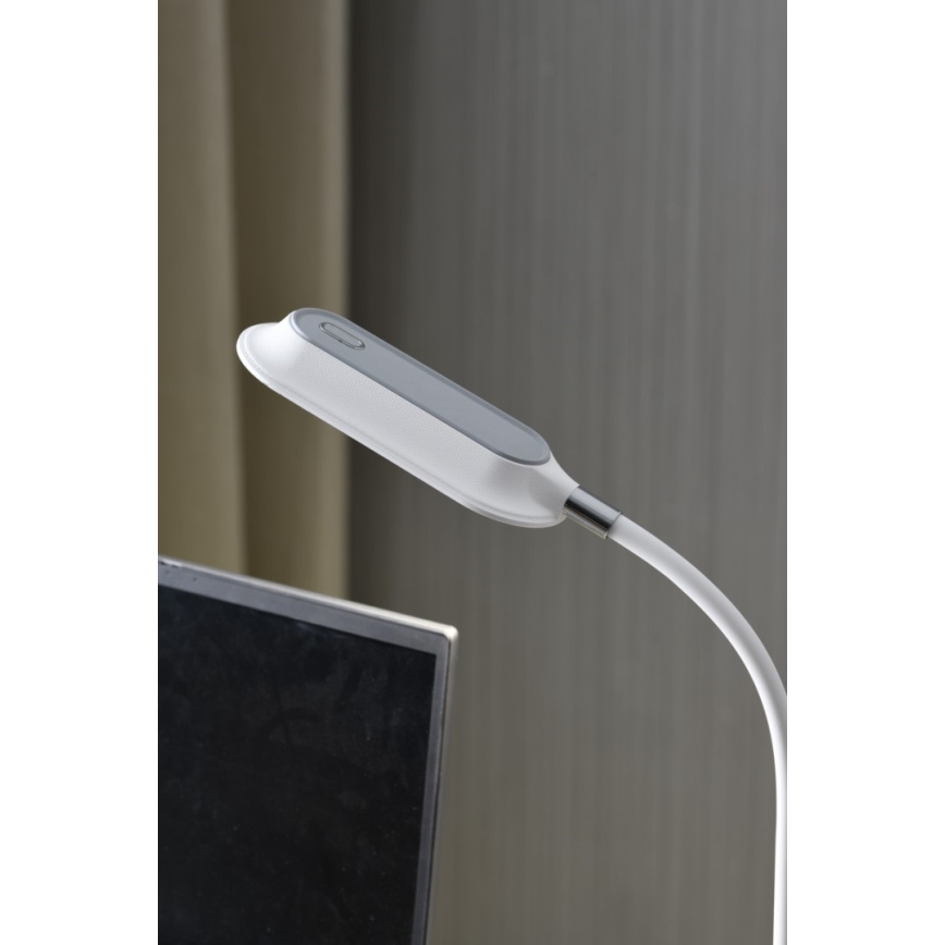LED+CCT hämardatav laualamp klambriga CLIP LED/7,5W/230V 3000/4200/5000K valge