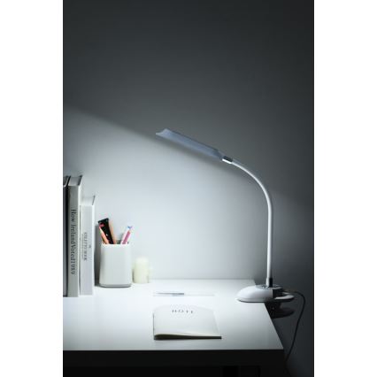 LED+CCT hämardatav laualamp klambriga CLIP LED/7,5W/230V 3000/4200/5000K valge