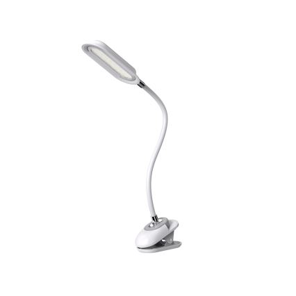 LED+CCT hämardatav laualamp klambriga CLIP LED/7,5W/230V 3000/4200/5000K valge