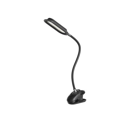 LED+CCT Hämardatav laualamp klambriga CLIP LED/7,5W/230V 3000/4200/5000K must