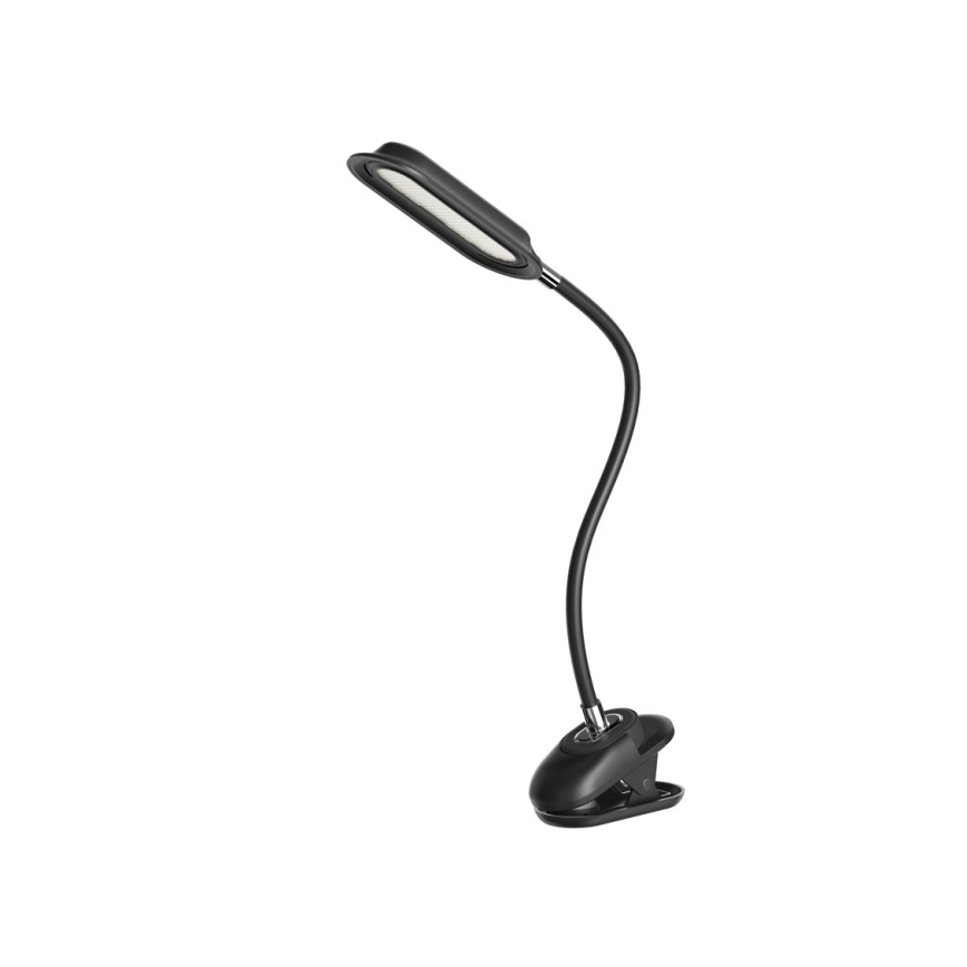 LED+CCT Hämardatav laualamp klambriga CLIP LED/7,5W/230V 3000/4200/5000K must