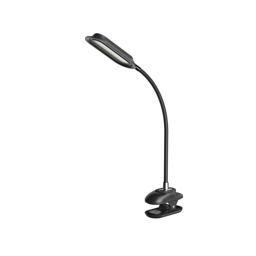 LED+CCT Hämardatav laualamp klambriga CLIP LED/7,5W/230V 3000/4200/5000K must