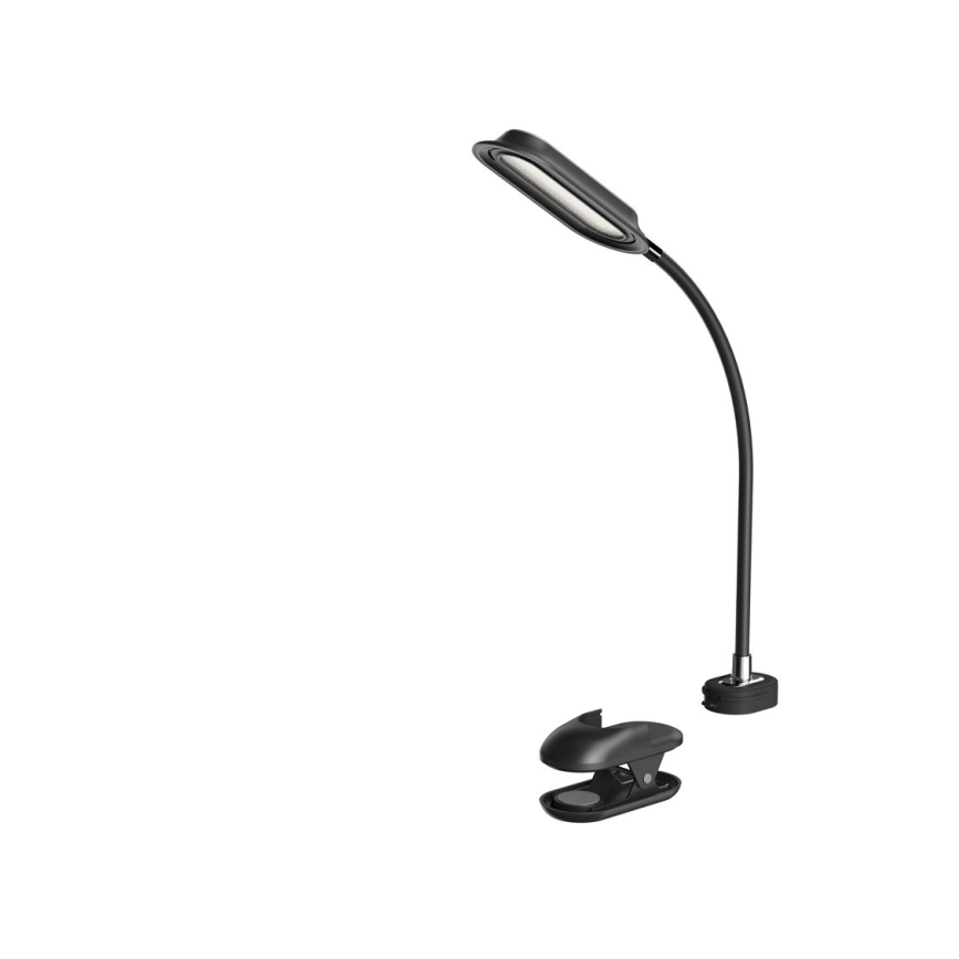 LED+CCT Hämardatav laualamp klambriga CLIP LED/7,5W/230V 3000/4200/5000K must