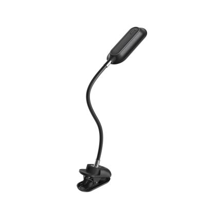 LED+CCT Hämardatav laualamp klambriga CLIP LED/7,5W/230V 3000/4200/5000K must