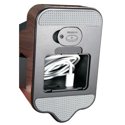 LED+CCT hämardatav laualamp traadita QI-laadimisega IDEAL LED/8W/230V 2700/4000/5000K pruun