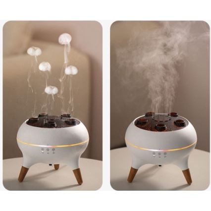 Immax 09104L - Aroomidifuser ja õhuniisutaja JELLYFISH LED/11W/5V