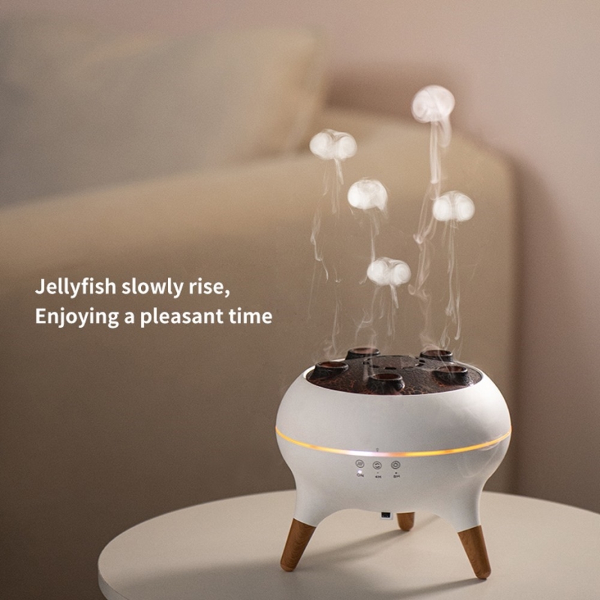 Immax 09104L - Aroomidifuser ja õhuniisutaja JELLYFISH LED/11W/5V
