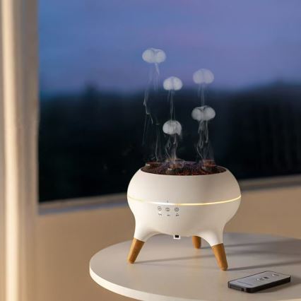 Immax 09104L - Aroomidifuser ja õhuniisutaja JELLYFISH LED/11W/5V