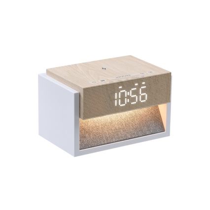 CALM LED-laualamp äratuskellaga ja laadimisega 1,2W/5V