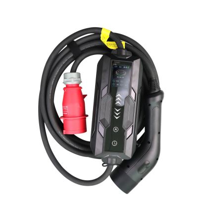 Immax - EV reisi laadimisjaam elektriautodele AC tüüp 2 16A/380V 11kW + pistik 230V, 3,7kW 5m + ümbris