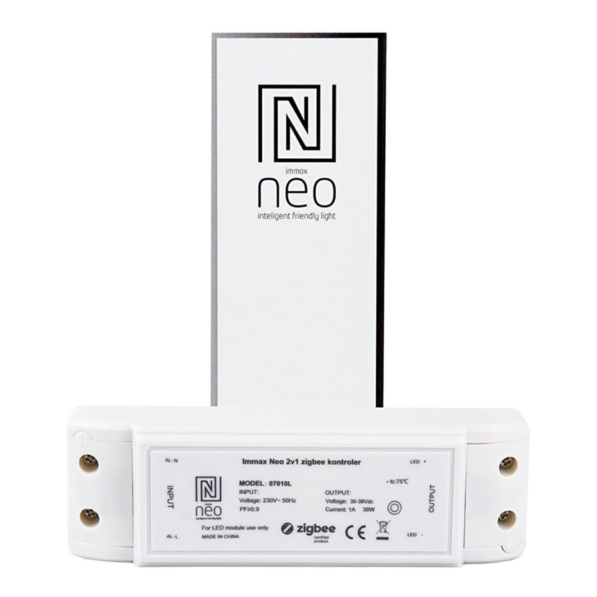 Immax NEO 07010L - Ühendusseade 2-ühes 38W/230V ZigBee