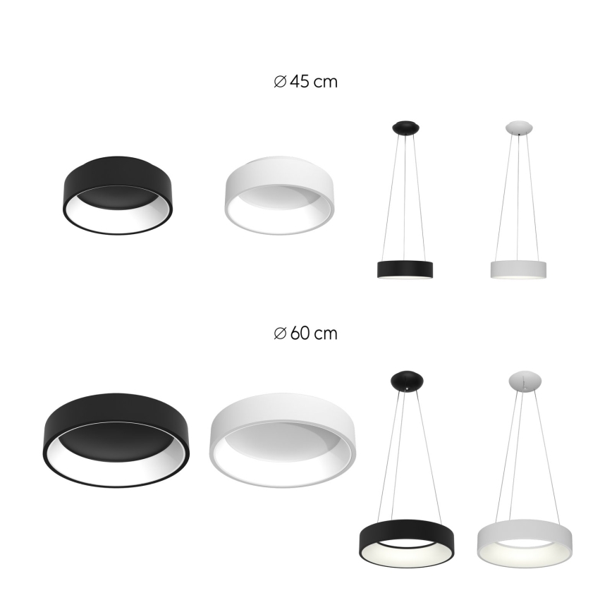 Immax NEO 07022L - LED Hämardatav lühter kaugjuhtimispuldiga AGUJERO LED/39W/230V Tuya