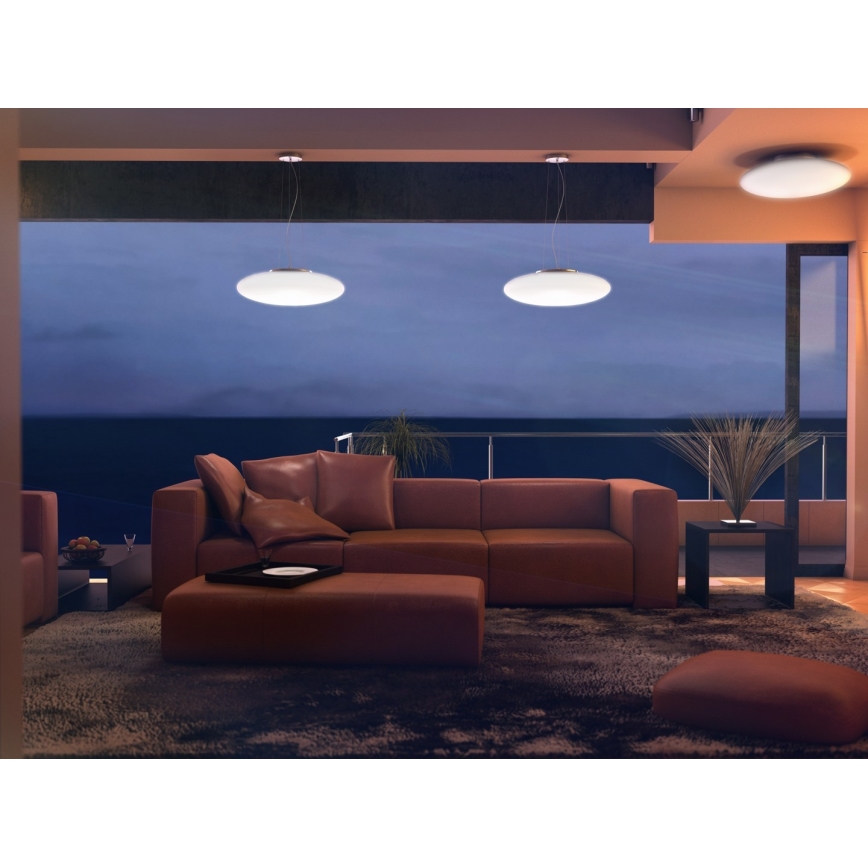 Immax NEO 07055L – LED RGB Hämardatav ripplühter ELIPTICO 3×E27/8.5W/100–240V + Pult Tuya
