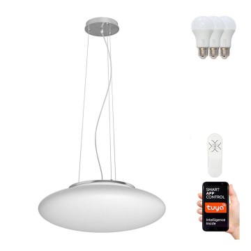 Immax NEO 07056L-LED RGBW Hämardatav lühter ELIPTICO 3xE27/8,5W/100-240V Tuya + pult