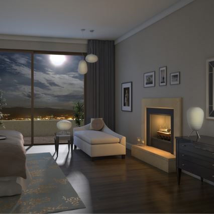 Immax NEO 07066L - LED RGBW Hämardatav lühter COCONO 1xE27/8,5W/100-240V 24 cm Tuya + pult