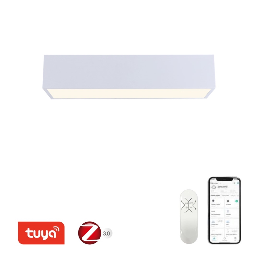 Immax NEO 07072-60 - LED Hämardatav laevalgusti CANTO LED/34W/230V valge Tuya + kaugjuhtimispult
