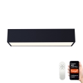 Immax NEO 07074-60 - LED Hämardatav laevalgusti CANTO LED/34W/230V must Tuya + kaugjuhtimispult