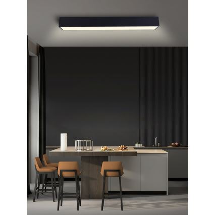 Immax NEO 07074-90 - LED Hämardatav laevalgusti CANTO LED/50W/230V must Tuya + kaugjuhtimispult