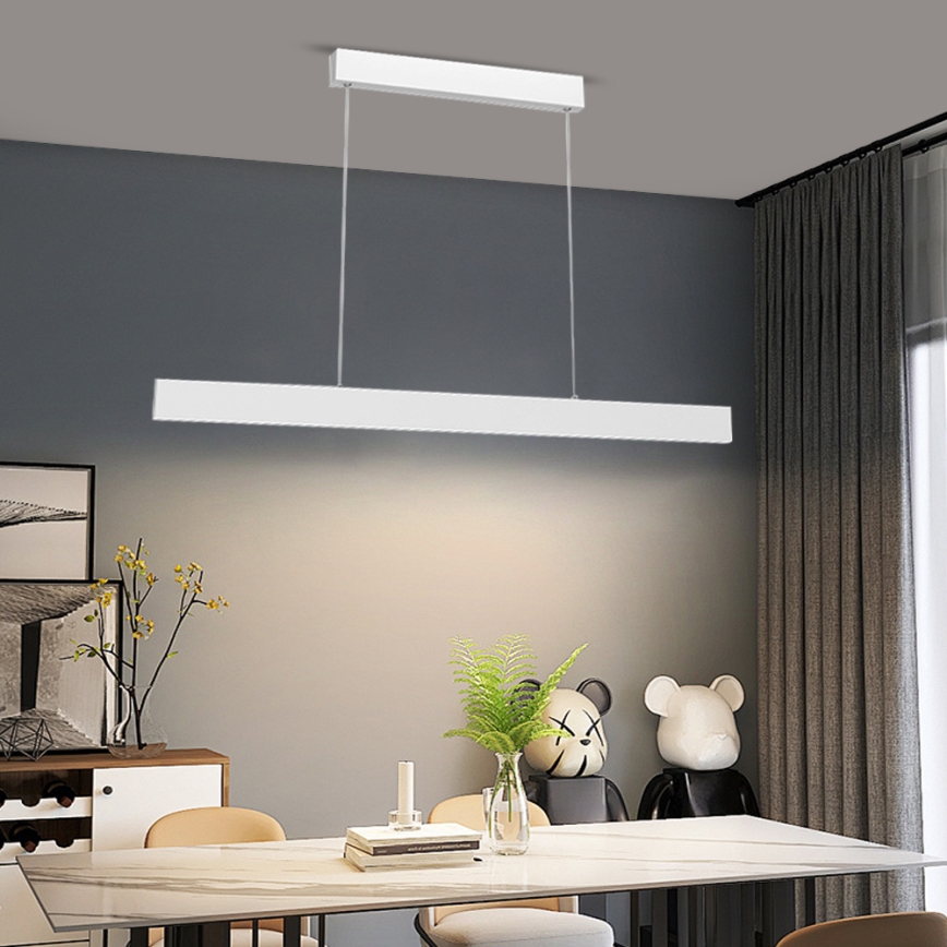 Immax NEO 07075L- LED Hämardatav lühter LISTON valge LED/18W/100-240V Tuya + Pult