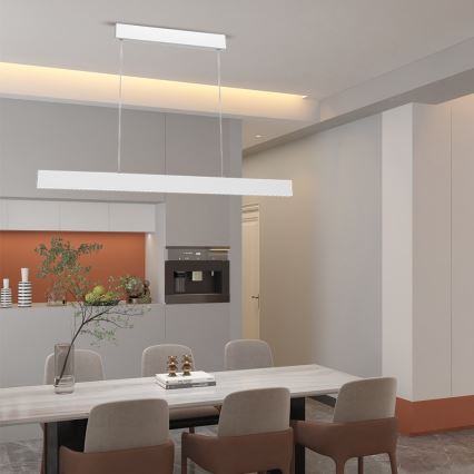 Immax NEO 07075L- LED Hämardatav lühter LISTON valge LED/18W/100-240V Tuya + Pult