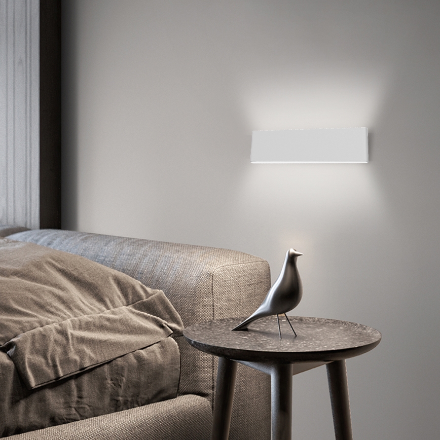 Immax NEO 07085L- LED Hämardatav seinavalgusti LISTON LED/8W/230V Tuya valge + Pult