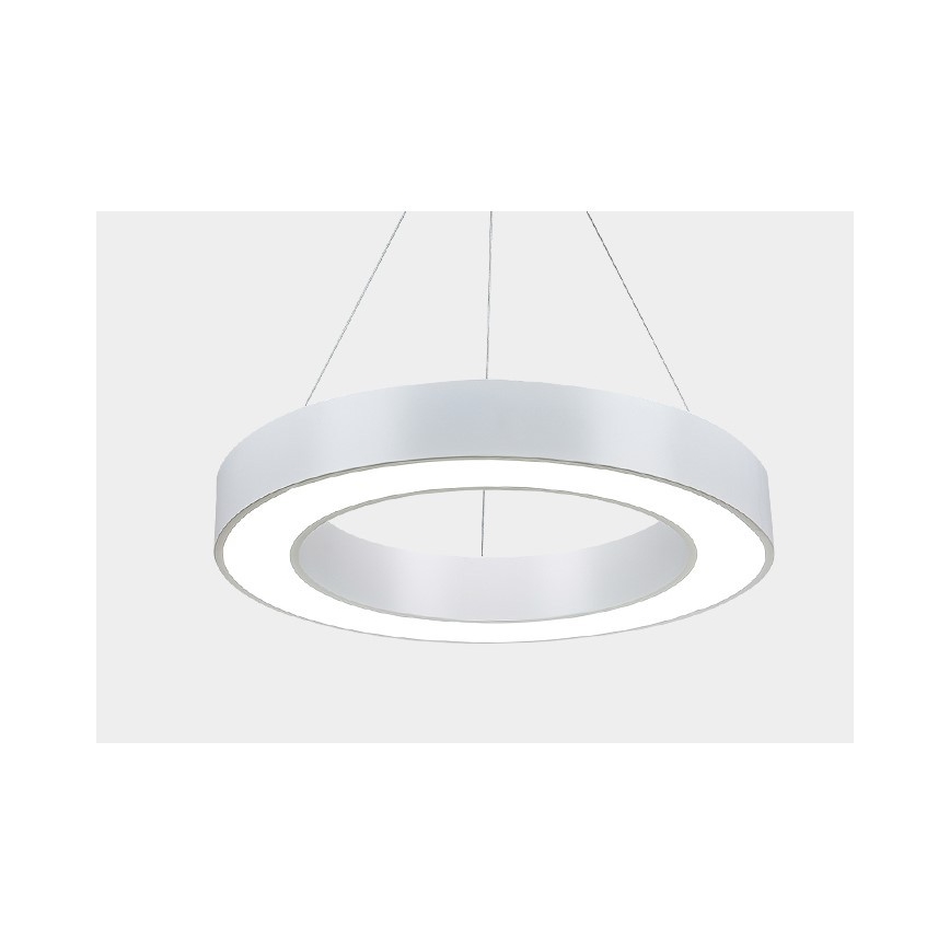 Immax NEO 07091L - LED Hämardatav lühter PASTEL LED/52W/230V 60 cm valge Tuya + pult