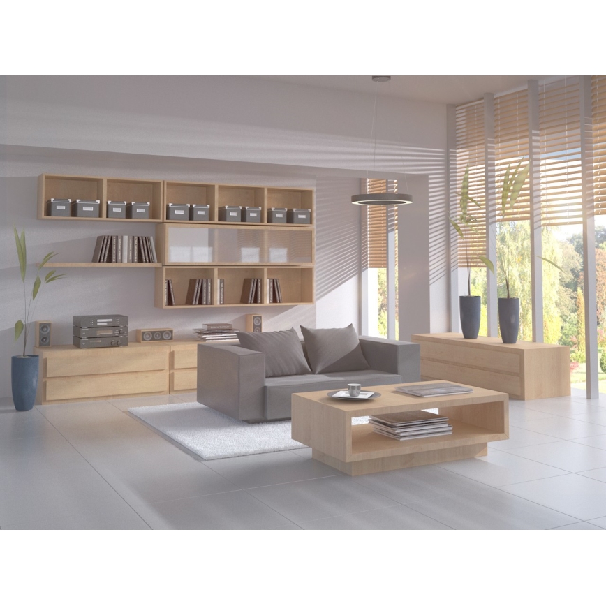 Immax NEO 07091L - LED Hämardatav lühter PASTEL LED/52W/230V 60 cm valge Tuya + pult