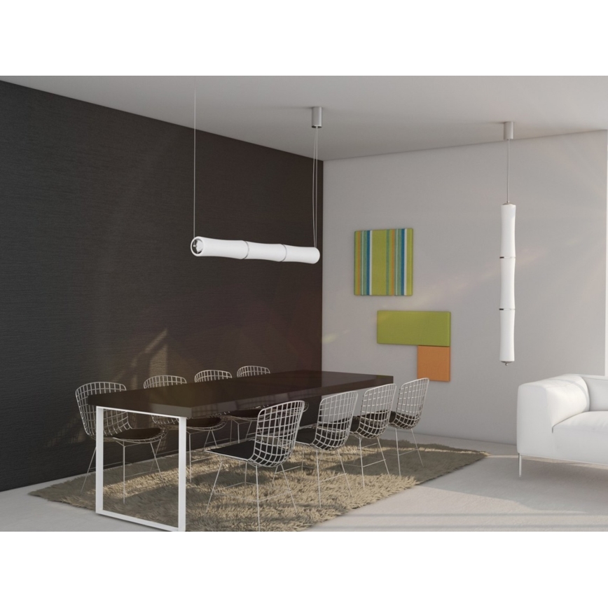 Immax NEO 07102L - LED Hämardatav lühter BAMBOOS LED/30W/230V 90 cm Tuya + pult
