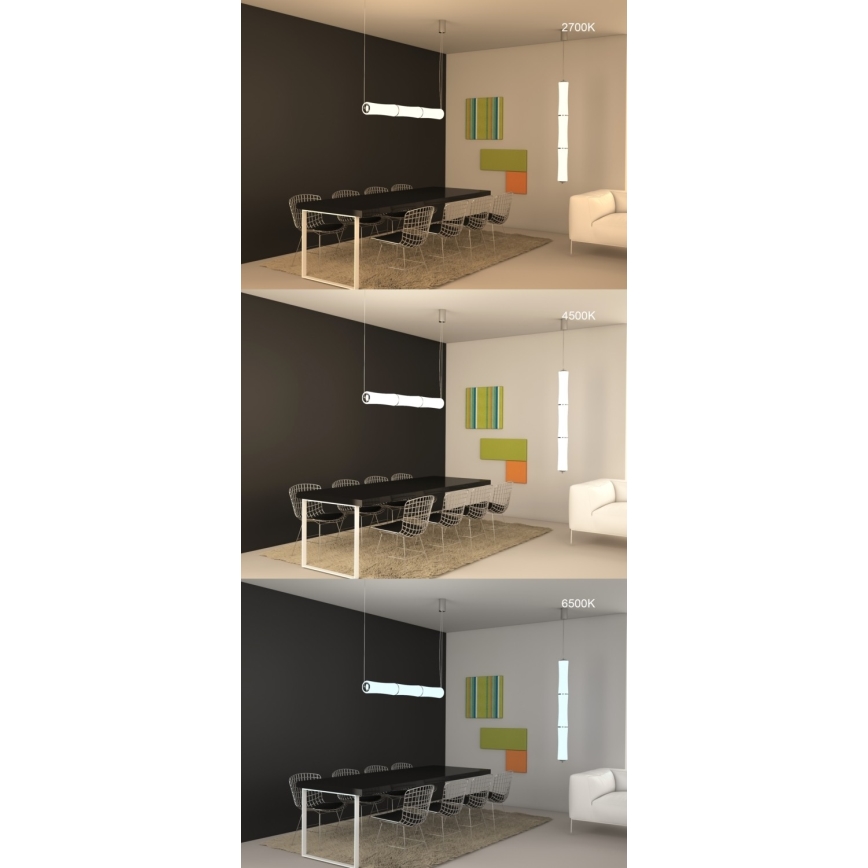 Immax NEO 07104L - LED Hämardatav lühter BAMBOOS LED/45W/230V 135 cm Tuya + pult