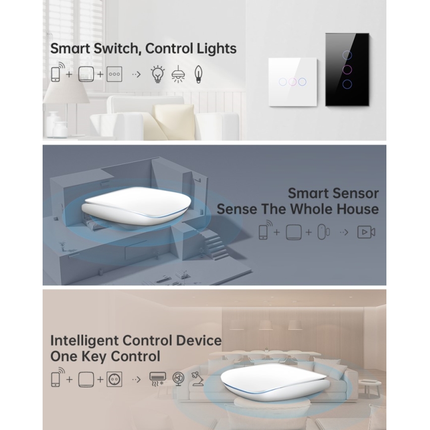 Immax NEO 07117-6 - MULTI BRIDGE PRO Nutikas Zigbee 3.0 Wi-Fi